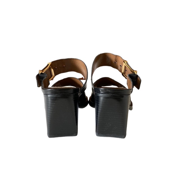 Enzo Angiolini Black Sandals - Picture 9 of 12